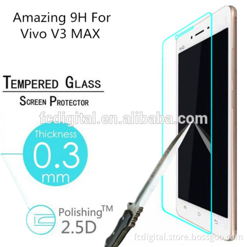 NEW!HOT ! Glass Screen Protector Film / Cell Phone Proof Membrane For Vivo V3 Max